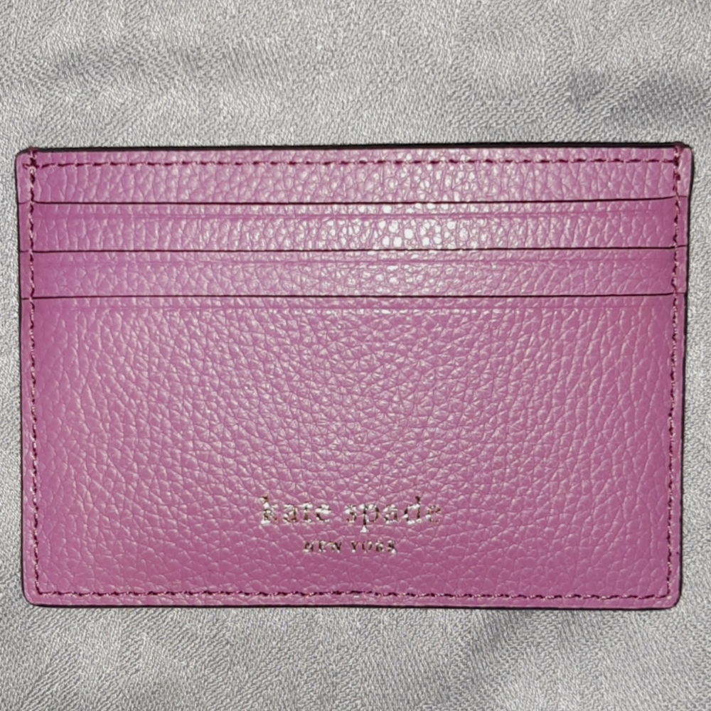 Kate Spade ★NWOT★ Purple card holder. Willing To Negotiate.